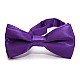 Детская фиолетовая галстук бабочка Gofin глянцевая DDB-29031