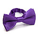 Детская фиолетовая галстук бабочка Gofin глянцевая DDB-29031