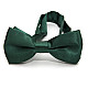 Детская зеленая-изумрудная галстук-бабочка Gofin глянцевая DDB-29033