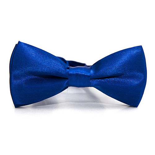 Детская галстук-бабочка Gofin синяя-електрик глянцевая DDB-29034