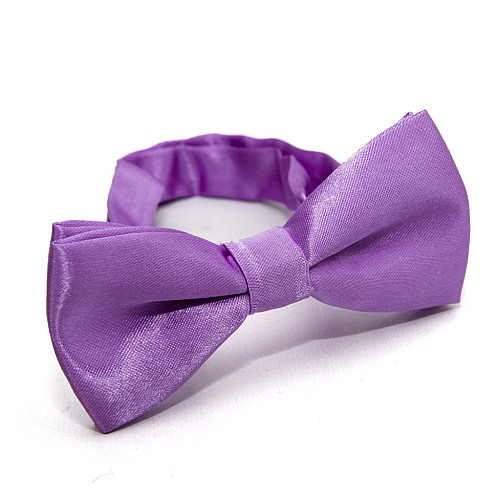 Детская сиреневая галстук-бабочка Gofin глянцевая DDB-29041