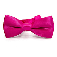 Детская галстук-бабочка Gofin цвета фуксия глянцевая DDB-29042
