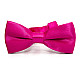 Детская галстук-бабочка Gofin цвета фуксия глянцевая DDB-29042