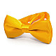 Детская желтая галстук-бабочка Gofin глянцевая DDB-29044