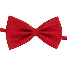 Краватка метелик дитячий однослойний червоний DOS-0220