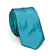 Краватка Gofin вузька бірюзова однотонна FGN-01