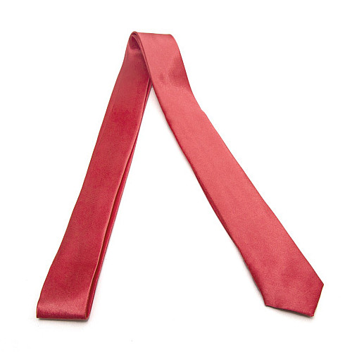 Галстук Gofin узкий  Коралловый однотонный FGN-12