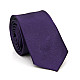 Галстук Gofin узкий темно-фиолетовый однотонный FGN-14