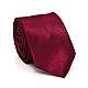 Галстук Gofin узкий Вишневый однотонный FGN-19