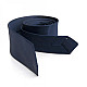 Галстук Gofin узкий темно-синий однотонный FGN-27