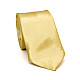Галстук Gofin узкий бежево-желтый однотонный FGN-32