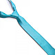 Галстук Gofin узкий ярко-бирюзовый однотонный FGN-36