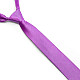 Галстук Gofin узкий светло-фиолетовый однотонный FGN-38