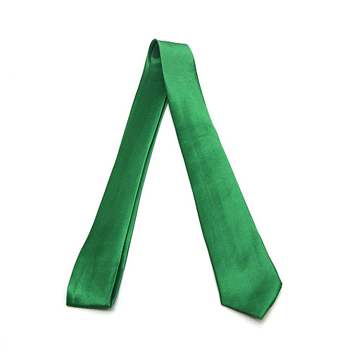 Краватка Gofin вузька зелена однотонна FGN-39