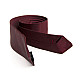 Краватка Gofin вузька бордова однотонна FGN-41