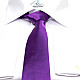 Галстук Gofin фиолетовый узкий однотонный FGN-42