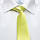 Галстук Gofin узкий светло-оливковый однотонный FGN-43