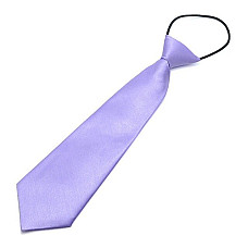 Детский лиловый галстук Gofin однотонный FGND-2212