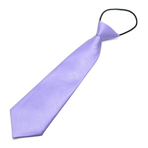Детский лиловый галстук Gofin однотонный FGND-2212