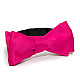 Галстук бабочка самовяз фуксия однотонная GB-33-19