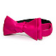 Галстук бабочка самовяз фуксия однотонная GB-33-19