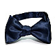 Краватка метелик самовяз темно-синій однотонний GB-33-26