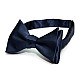 Краватка метелик самовяз темно-синій однотонний GB-33-26