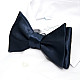 Краватка метелик самовяз темно-синій однотонний GB-33-26