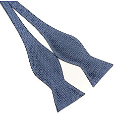 Галстук бабочка самовяз бирюзово-синяя GB-33-35