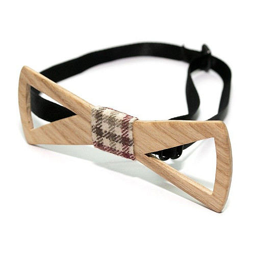 Деревяний метелик краватка GBD-306