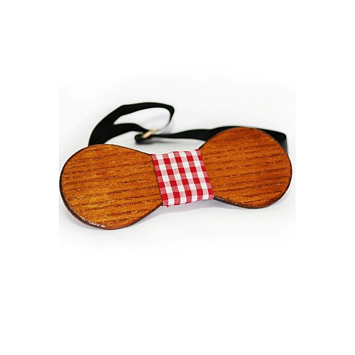 Деревянная галстук бабочка GBD-335