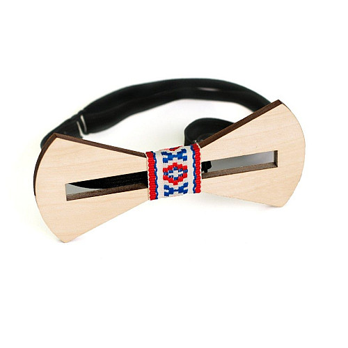 Деревяний метелик краватка GBD-365