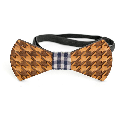 Деревянная галстук бабочка GBD-383