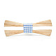 Деревяна краватка метелик з вирізом GBD-422