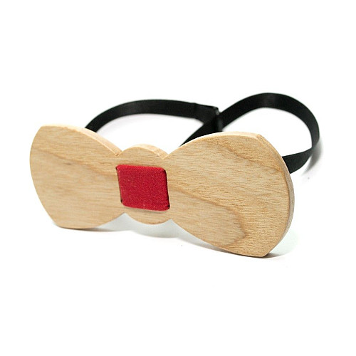 Деревянная бабочка классика GBD-428