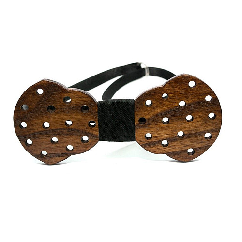 Деревянная бабочка с отверстиями GBD-432