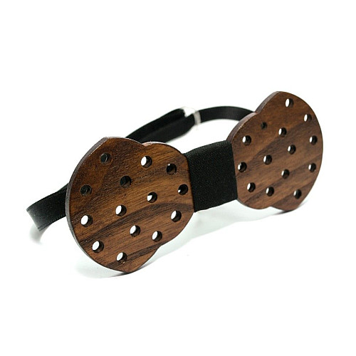 Деревянная бабочка с отверстиями GBD-432