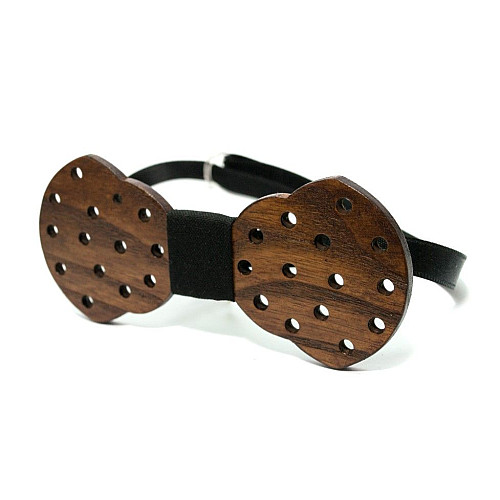 Деревянная бабочка с отверстиями GBD-432