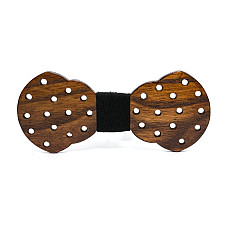 Деревянная бабочка с отверстиями GBD-432