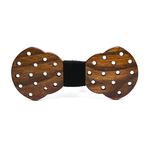 Деревянная бабочка с отверстиями GBD-432