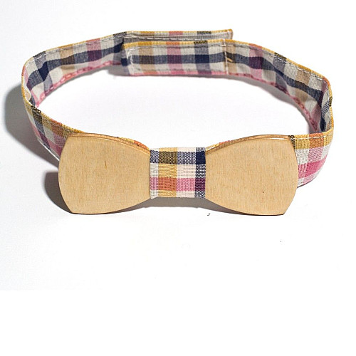 Дерев'яний краватка метелик Gofin дитячий класичний GBDH-8058