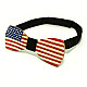 Деревянная галстук бабочка Gofin американский флаг GBDH-8064