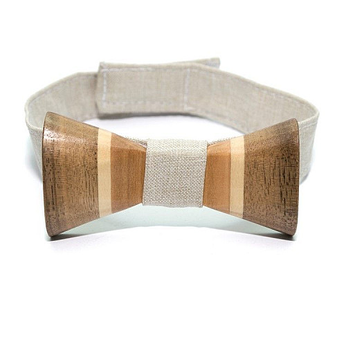 Дерев'яний метелик Gofin краватка дитячий GBDH-8068