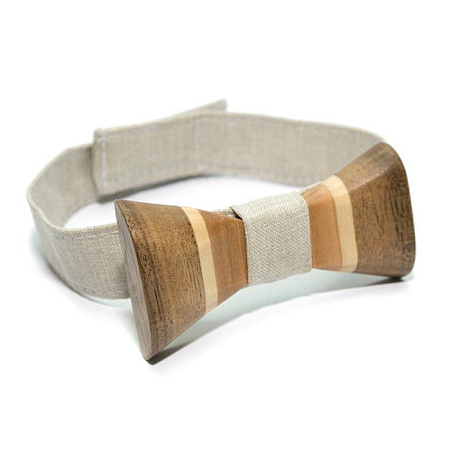 Дерев'яний метелик Gofin краватка дитячий GBDH-8068