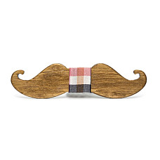 Дерев'яна краватка метелик Gofin Вуса GBDH-8079