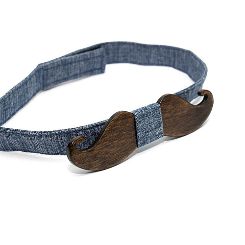 Темная Деревянная бабочка Gofin Усы GBDH-8102