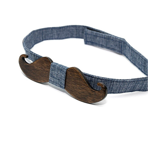 Темная Деревянная бабочка Gofin Усы GBDH-8102