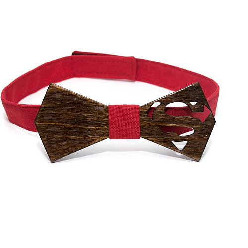 Темная деревянная бабочка Gofin Супермен GBDH-8119