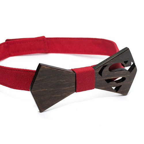 Темная деревянная бабочка Gofin Супермен GBDH-8119