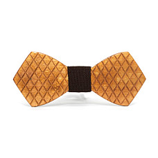 Дерев'яний метелик Gofin з ромбіками GBDH-8121